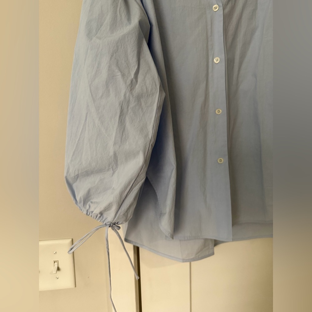 Arket Puff Sleeve Balloon Sleeve Blouse Top Worn Once! 38 - Picture 15 of 16